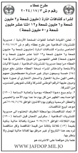 شراء كشافات انارة مليون شمعة و 2 مليون شمعة و 6 مليون شمعة و 12 اثنا عشر مليون شمعة و 20 مليون شمعة