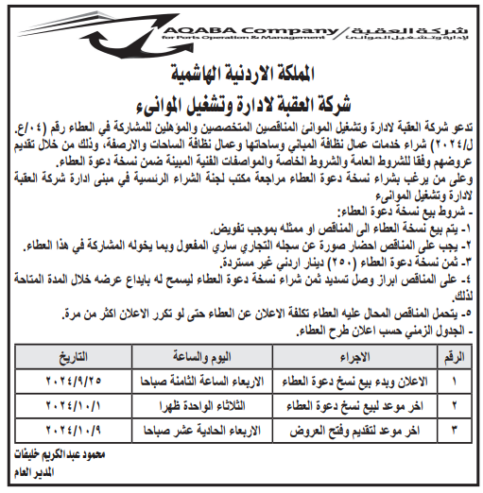 شراء خدمات عمال نظافة المباني وساحاتها وعمال نظافة الساحات والارصفة