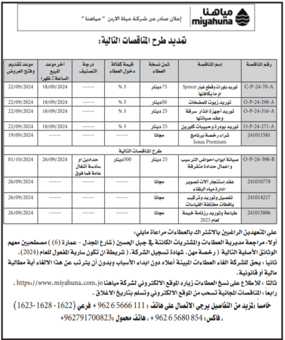 توريد زيوت للمضخات