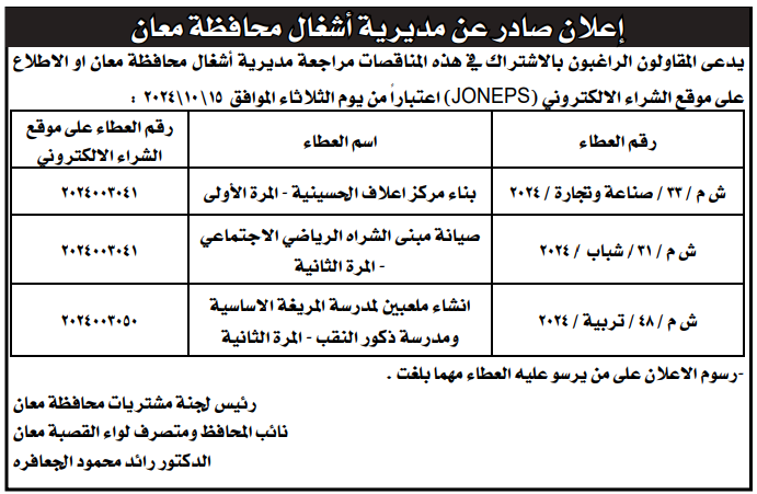 صيانة مبنى الشراه الرياضي الاجتماعي